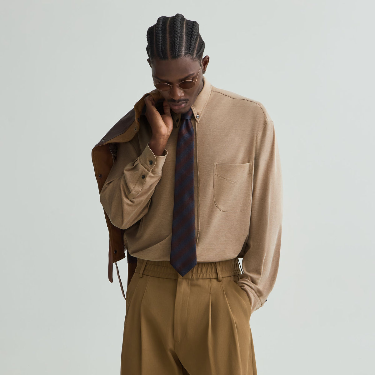 Giorgio Armani & Kith Shirt - Tannin