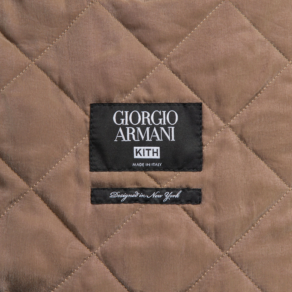 Giorgio Armani & Kith Shearling Blouson Jacket - Sedona Sage