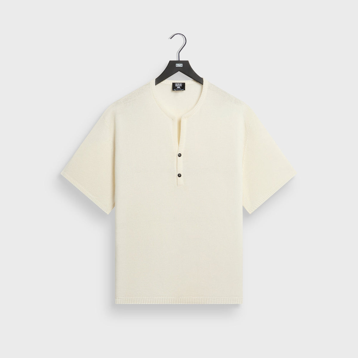 Giorgio Armani & Kith Two Button Sweater - Sandrift