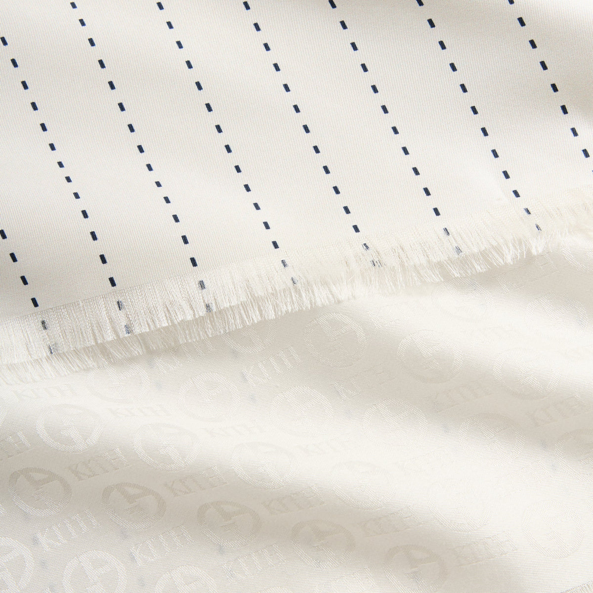 Giorgio Armani & Kith Silk Scarf - Avorio