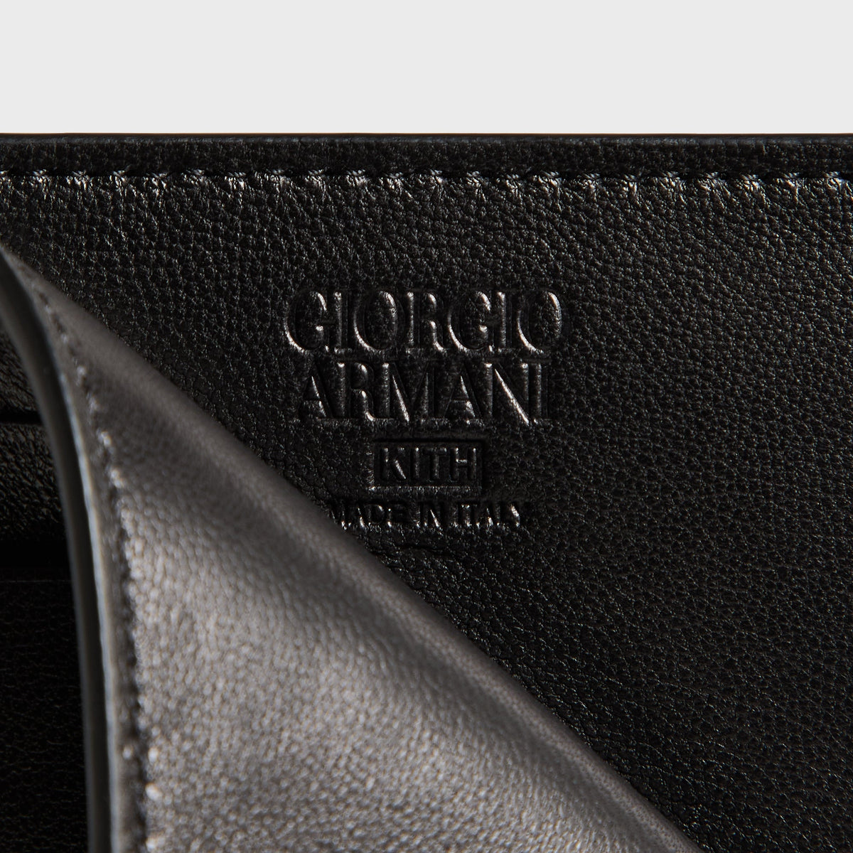 Giorgio Armani & Kith Card Holder - Nero
