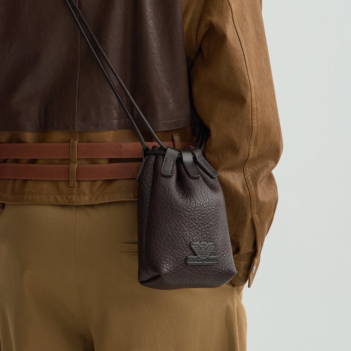 Giorgia Armani & Kith Mini Bag - Meteorite