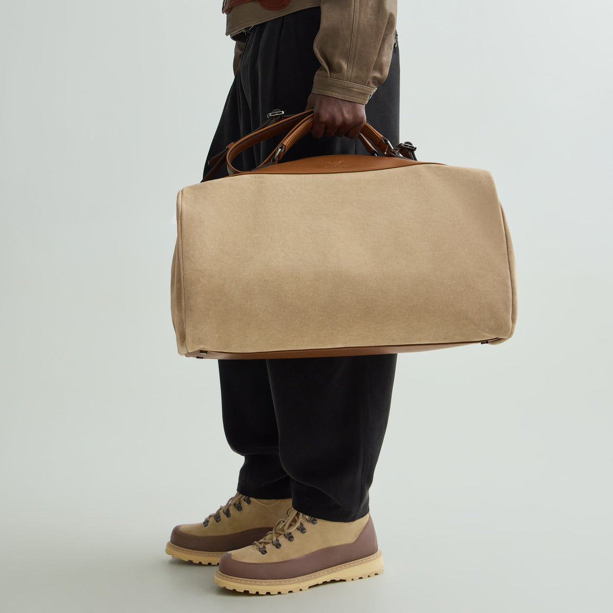 Giorgio Armani & Kith Duffle Bag - Sand