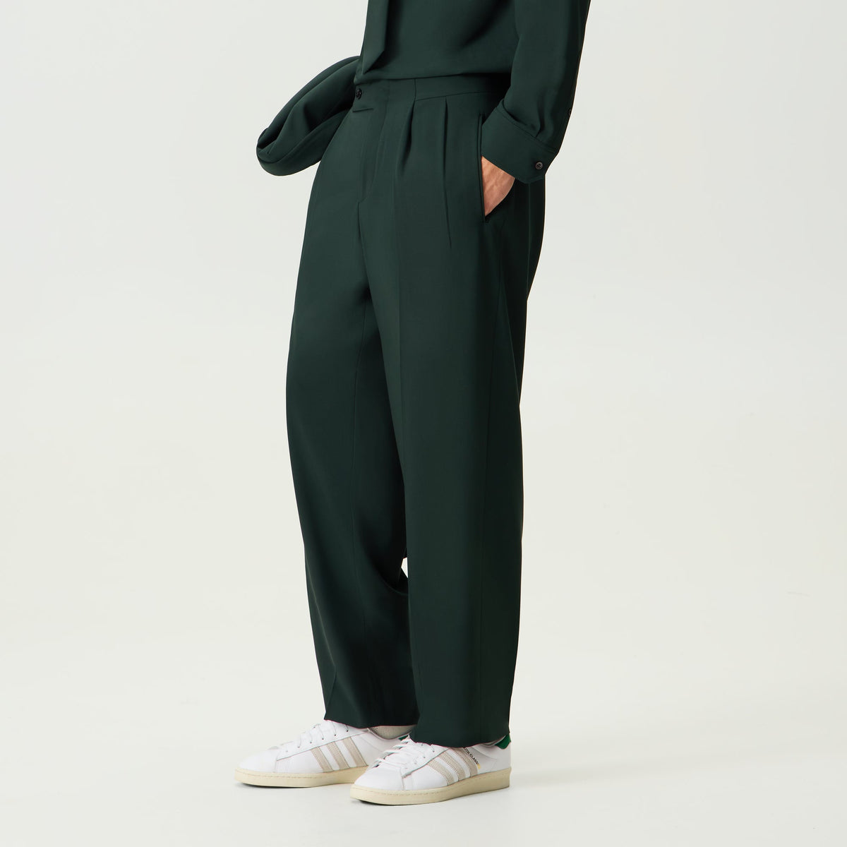 Giorgio Armani & Kith Ivy Wool Crepe Trouser - Stadium