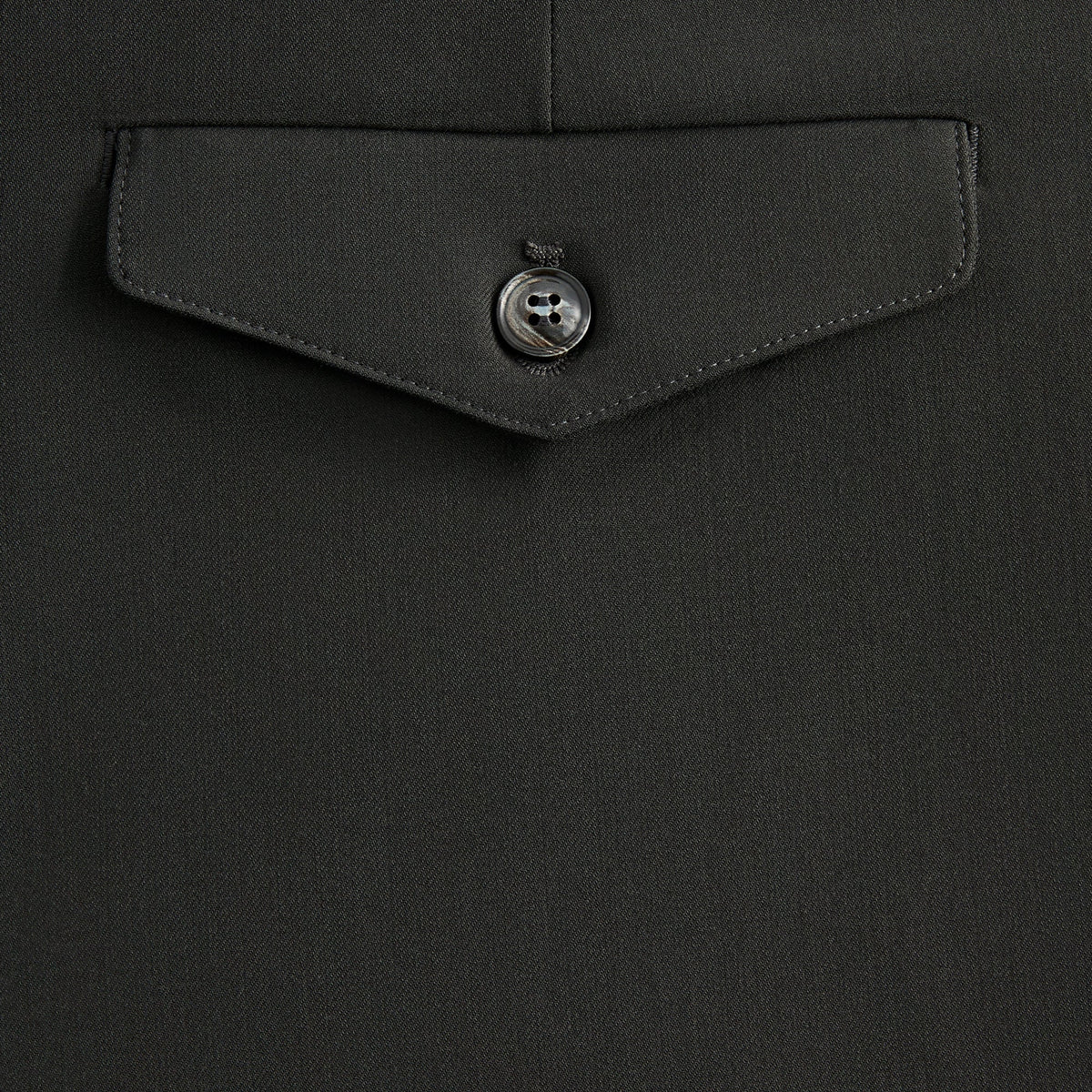Giorgio Armani & Kith Ivy Wool Crepe Trouser - Charcoal Grey - PH