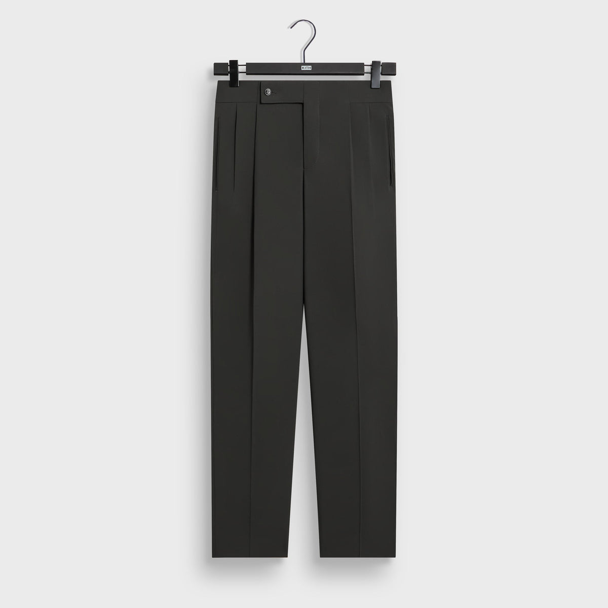 Giorgio Armani & Kith Ivy Wool Crepe Trouser - Charcoal Grey - PH
