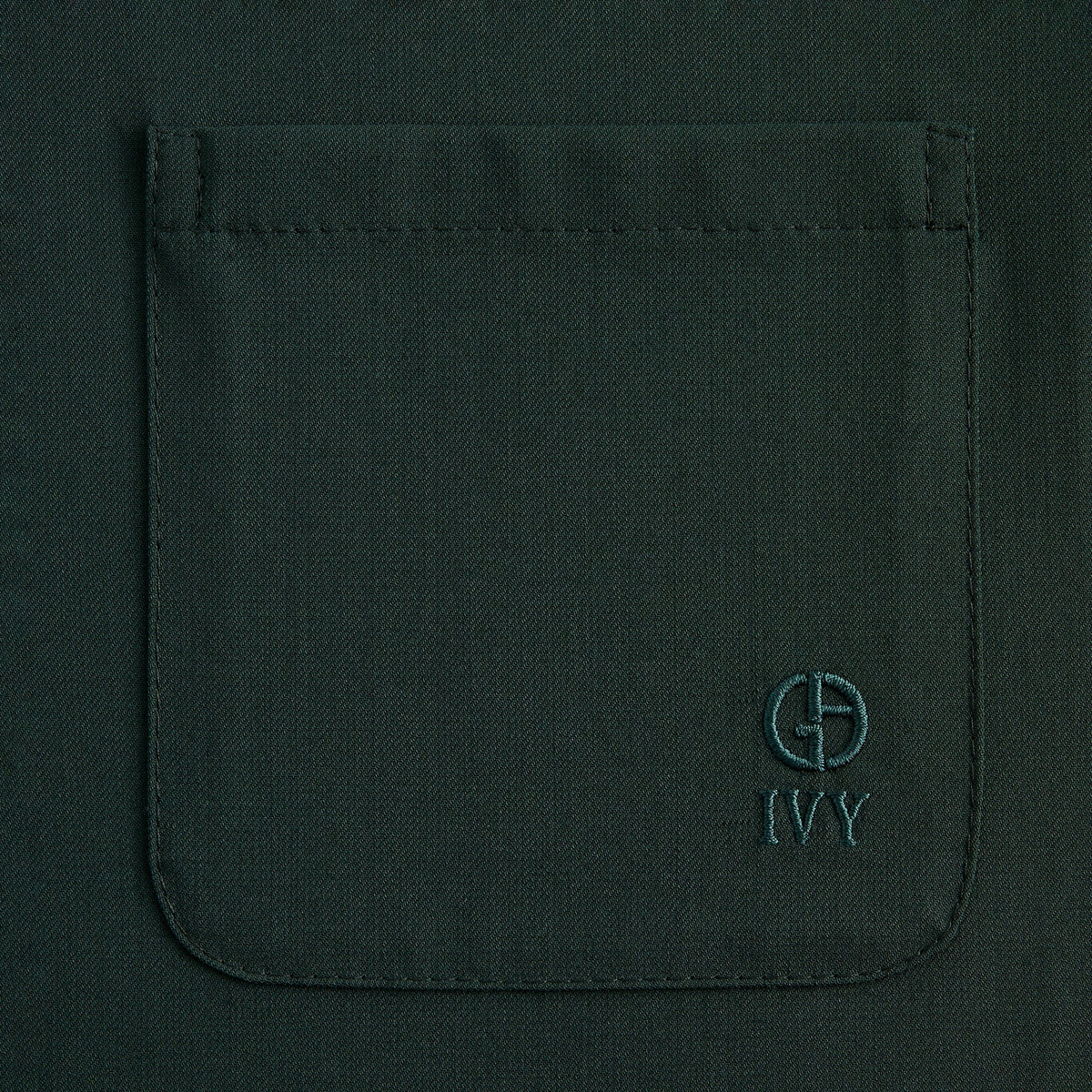 Giorgio Armani & Kith Ivy Wool Crepe Shirt - Stadium - PH