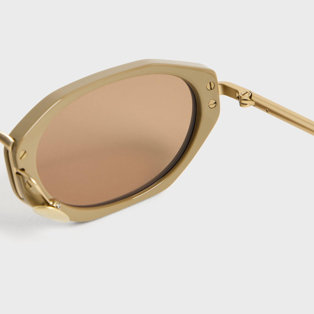 Giorgio Armani & Kith Hexagonal Sunglasses - Acetate Metal