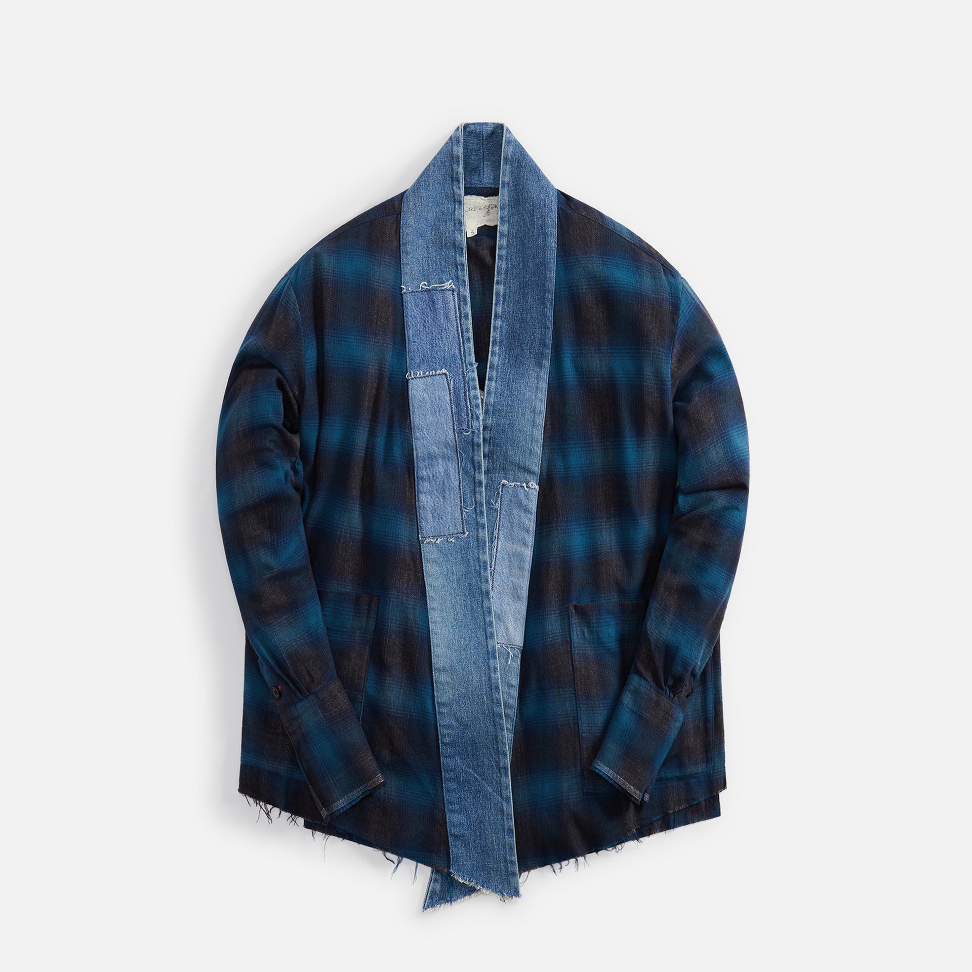 Greg Lauren Plaid Gl1 - Blue