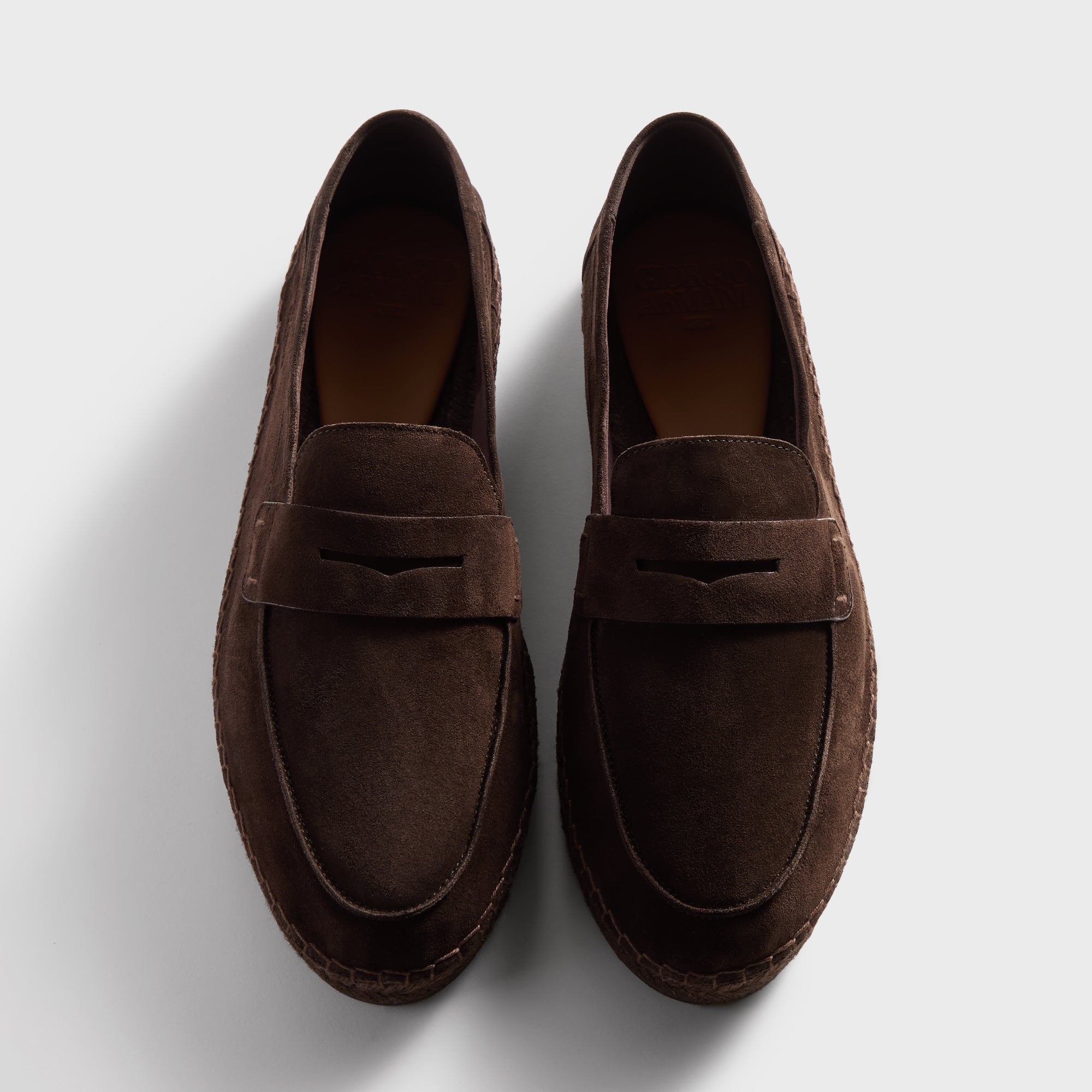 送料関税込み KITH NYC×Armani Giorgio Espadrilla Giorgio Armani & Kith Espadrilla - Deer Black