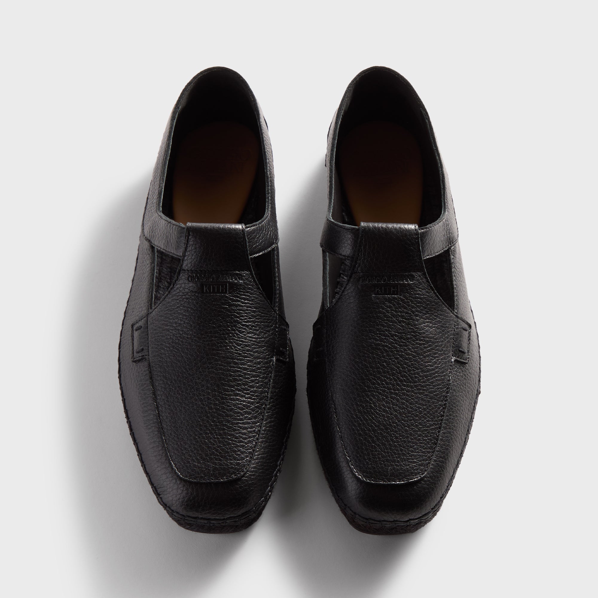 送料関税込み KITH NYC×Armani Giorgio Espadrilla Giorgio Armani & Kith Espadrilla - Deer Black