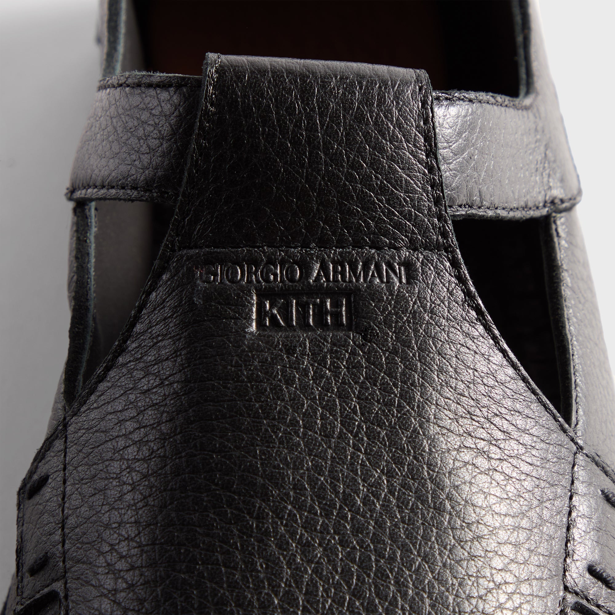 送料関税込み KITH NYC×Armani Giorgio Espadrilla Giorgio Armani & Kith Espadrilla - Deer Black