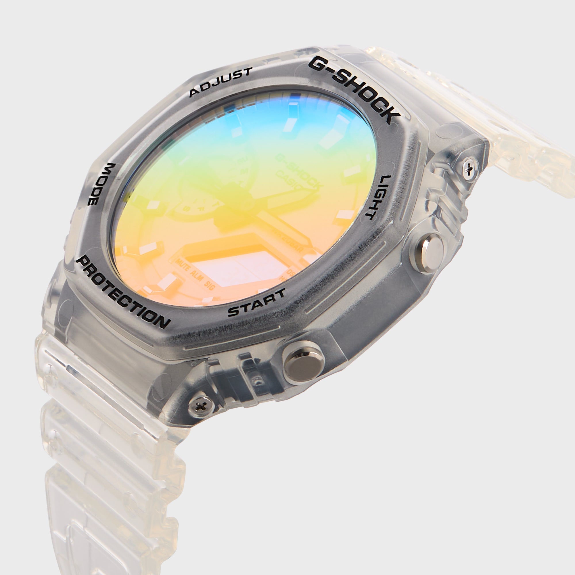 G-SHOCK 2100 Series GA-2100SRS-7A - Clear / Multi – Kith
