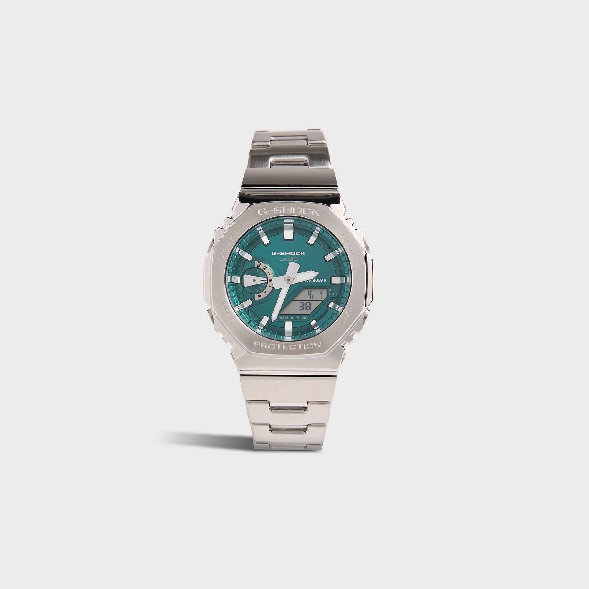 G-SHOCK GM2110D-3A1 - Silver / Green – Kith
