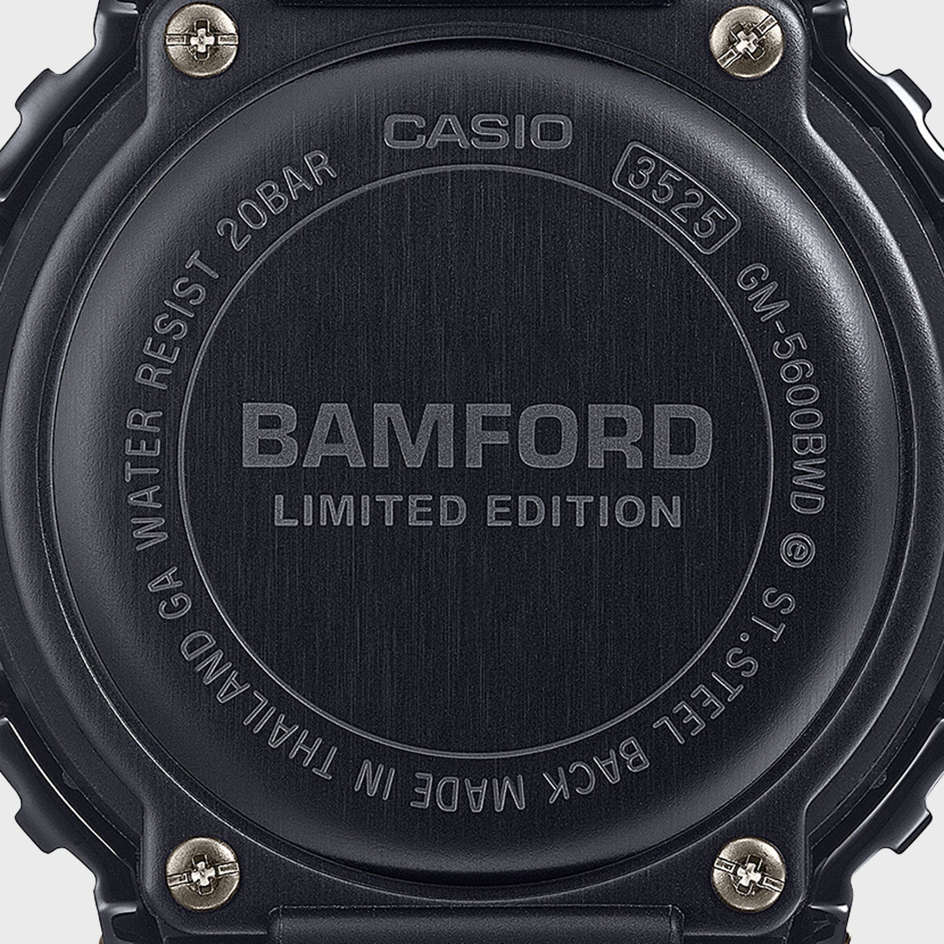 G-Shock x BAMFORD LONDON® 5600 - Black / Blue