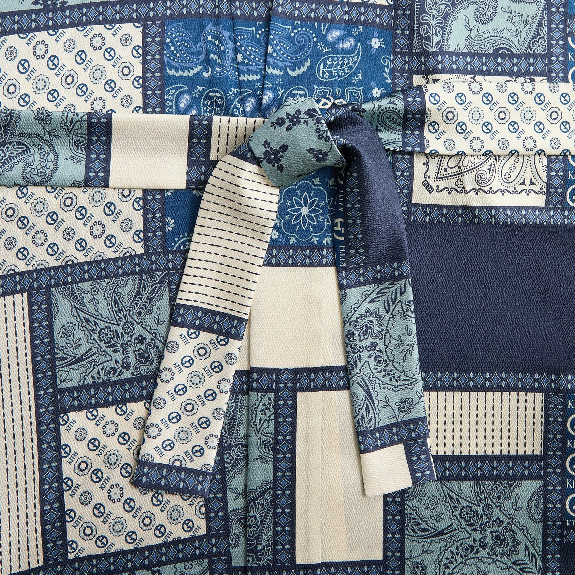 Giorgio Armani & Kith Women Hammered Silk Kimono - Nocturnal PH