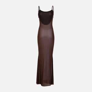 Gonza Strappy Maxi Dres - Marron