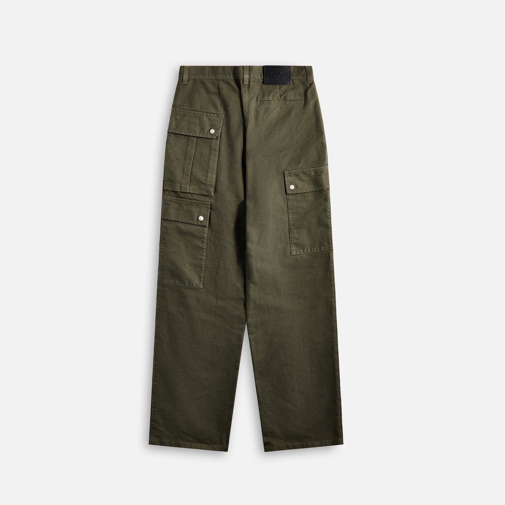 Loewe Cargo Trousers - Khaki Green