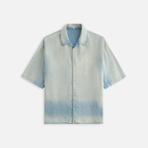 Loewe Short Sleeve Shirt - Bleached Indigo