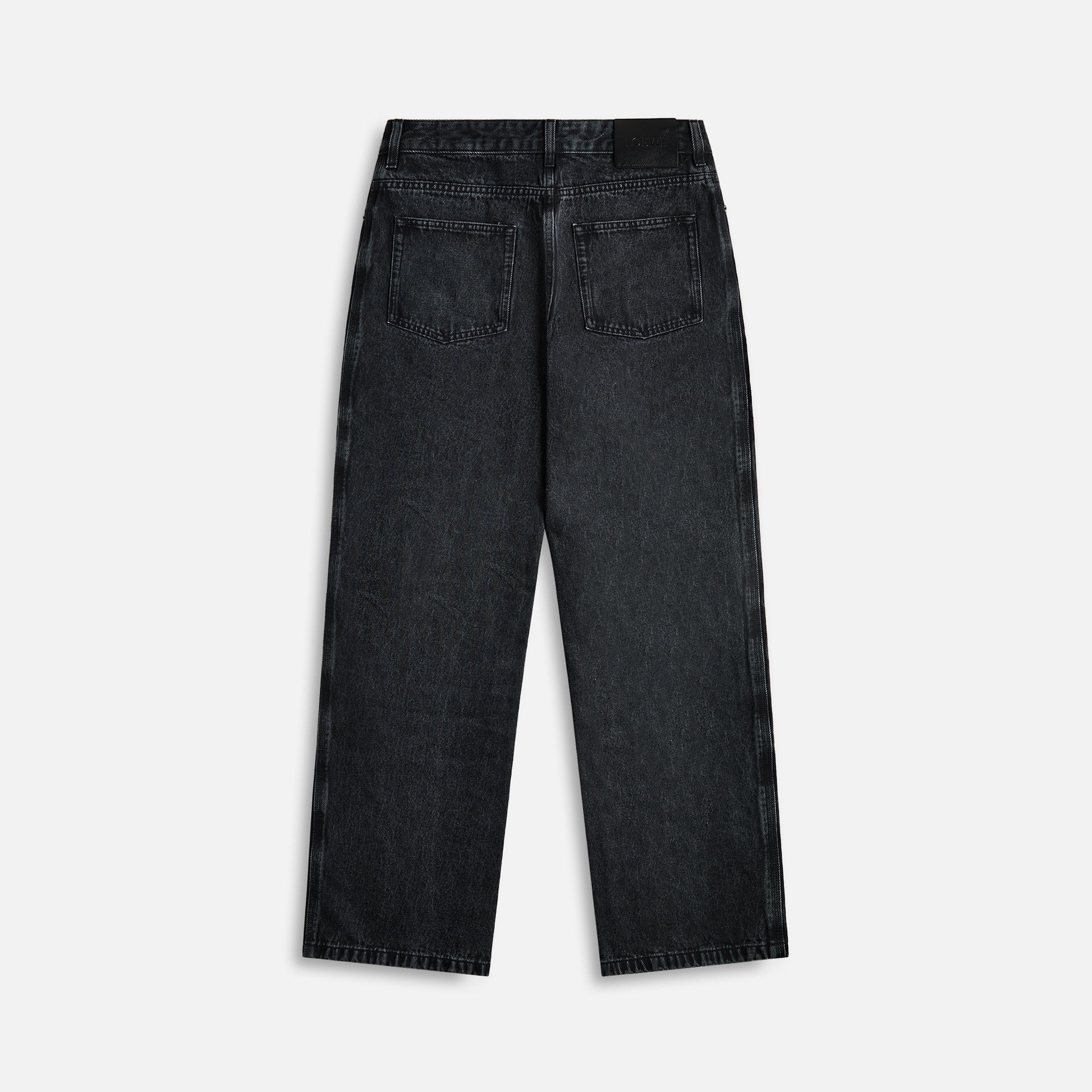 Loewe Anagram Baggy Jeans - Black