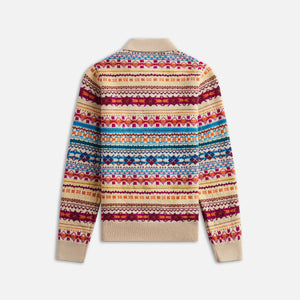 Loewe Polo Sweater - Ecru / Multicolor