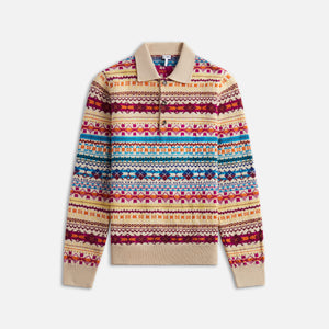 Loewe Polo Sweater - Ecru / Multicolor