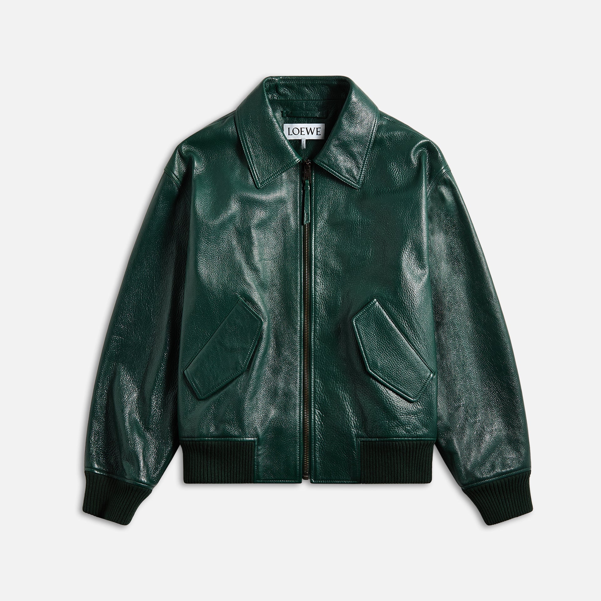 Loewe Aviator Jacket - Evergreen