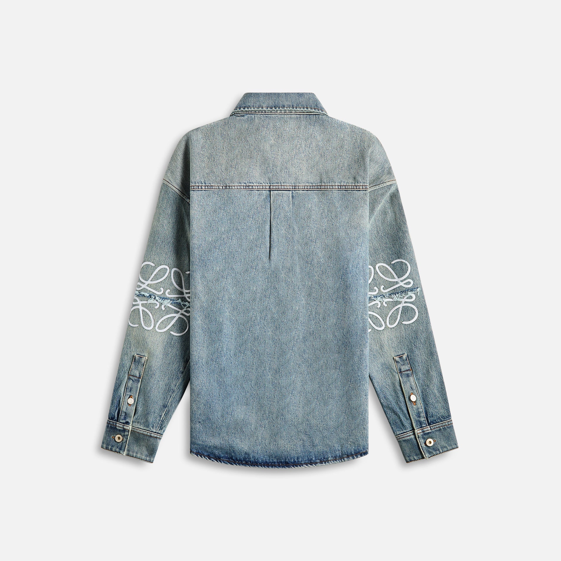 Loewe Anagram Overshirt - Washed Denim