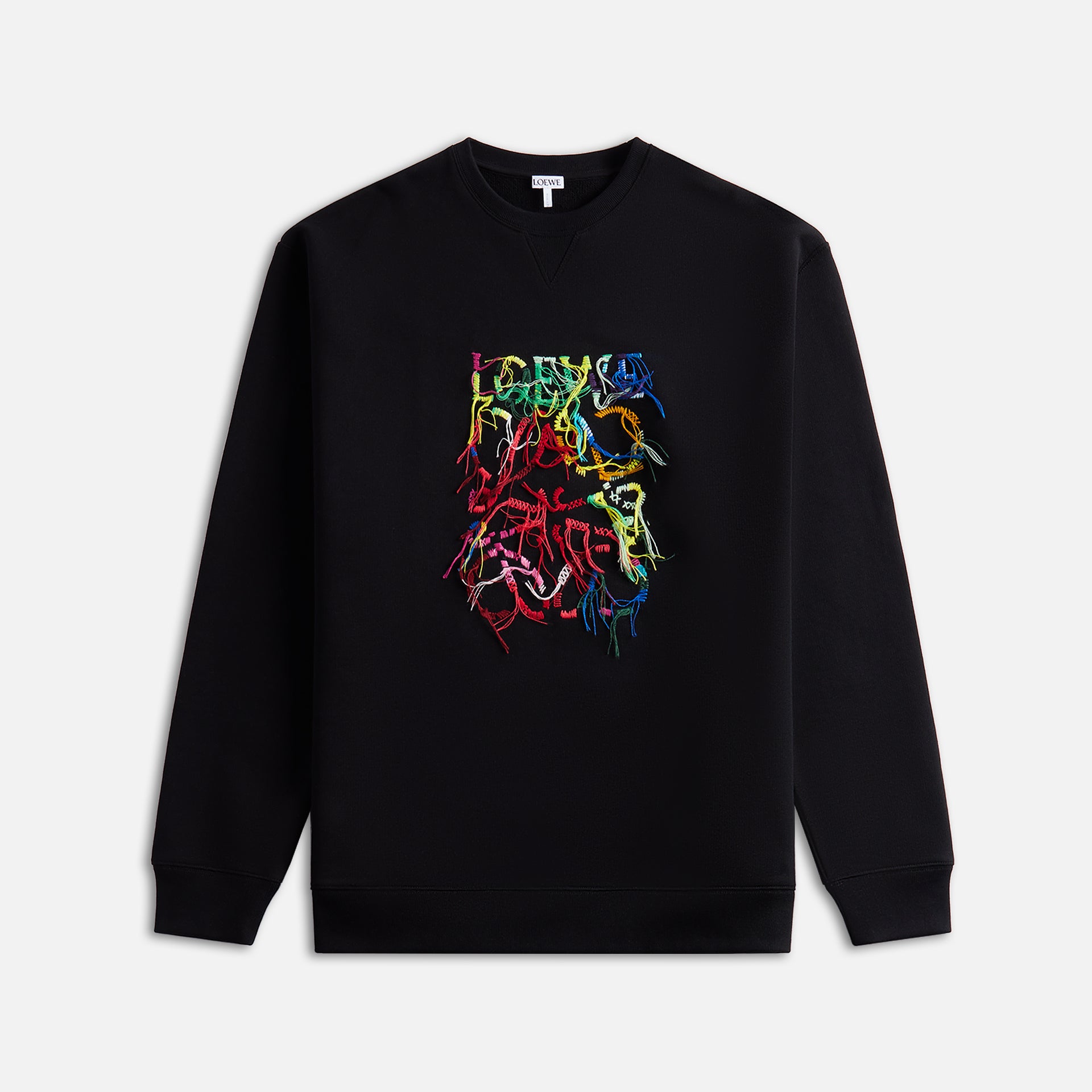 Loewe Anagram Sweatshirt - Black / Multicolor