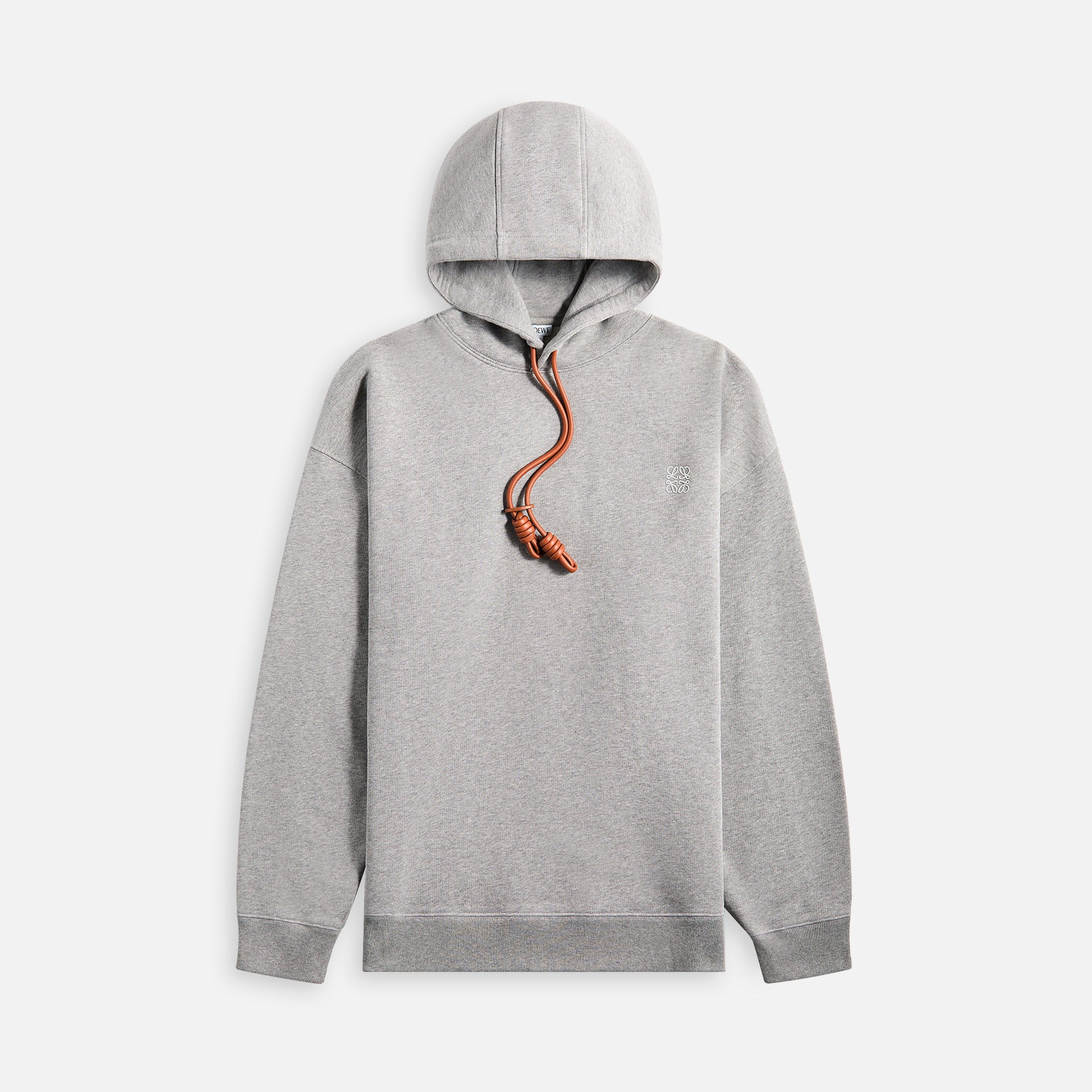Loewe Relaxed Fit Hoodie - Grey Melange
