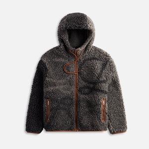 Loewe Hooded Jacket - Grey / Black