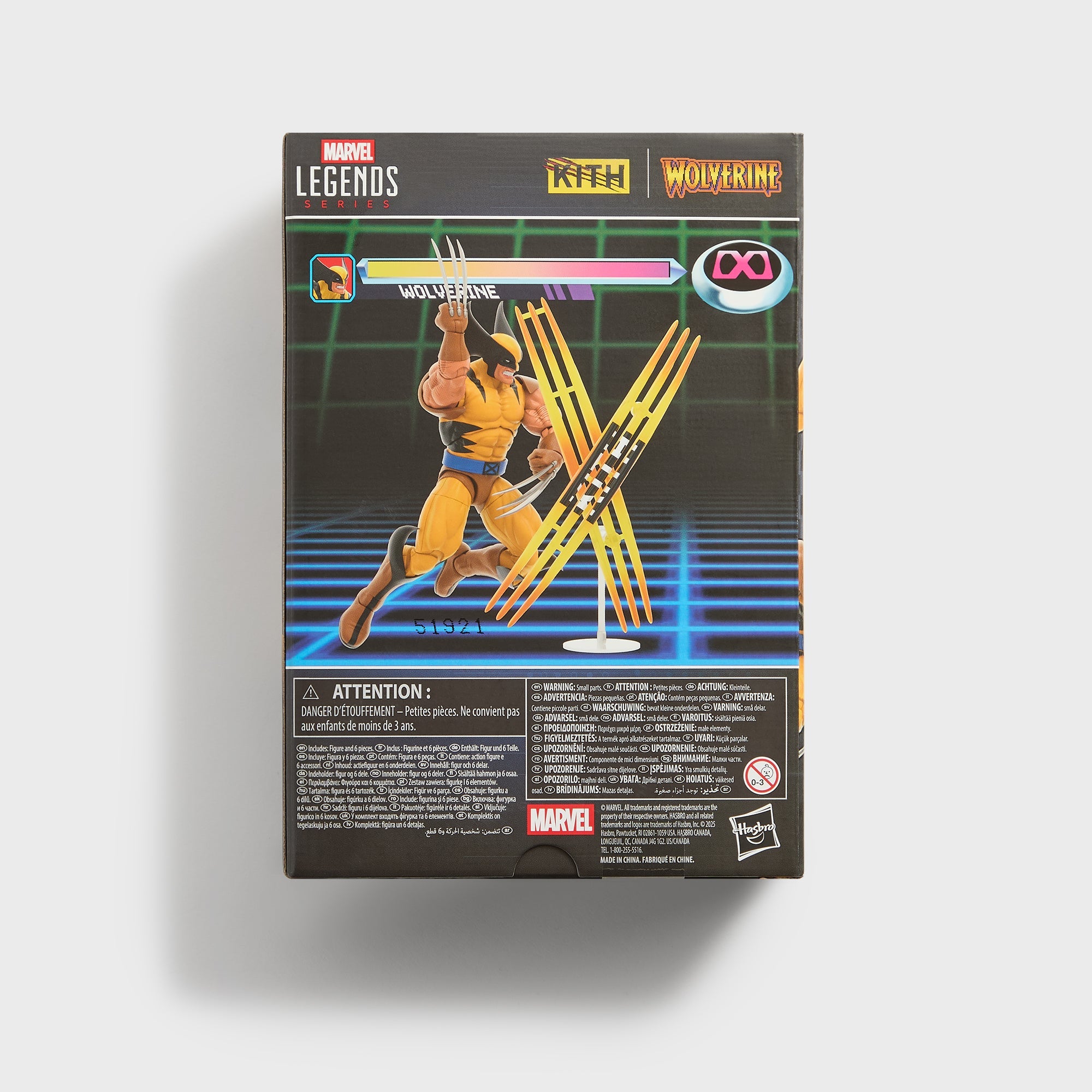 【あ】KITH MARVEL ウルヴァリン アクションフィギュア Marvel | Kith for Hasbro Legends Wolverine Gamerverse Player 2 Figure