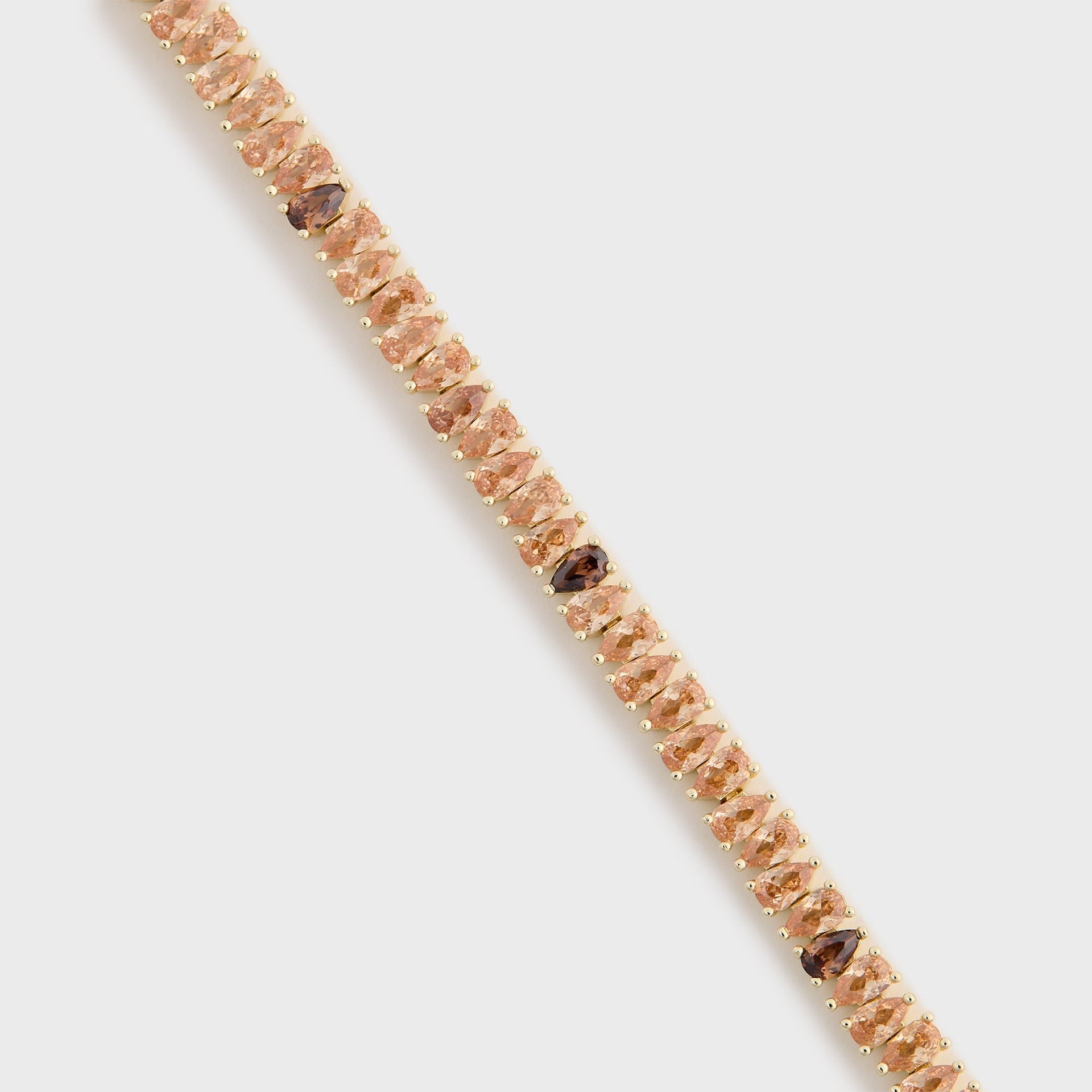 Hatton Labs Drop Tennis Bracelet - Sterling Silver / Mixed