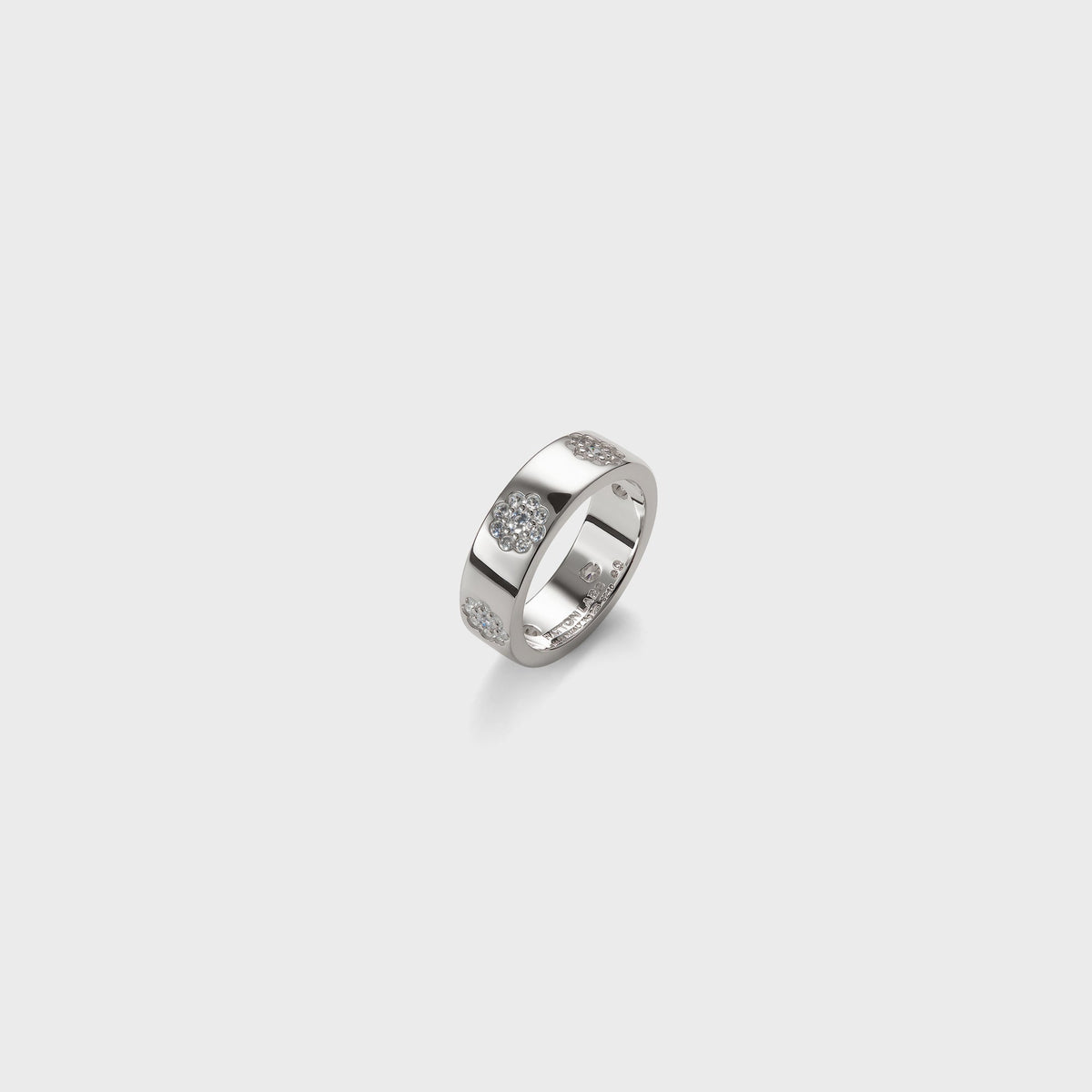 Hatton Labs Daisy Band Ring - White