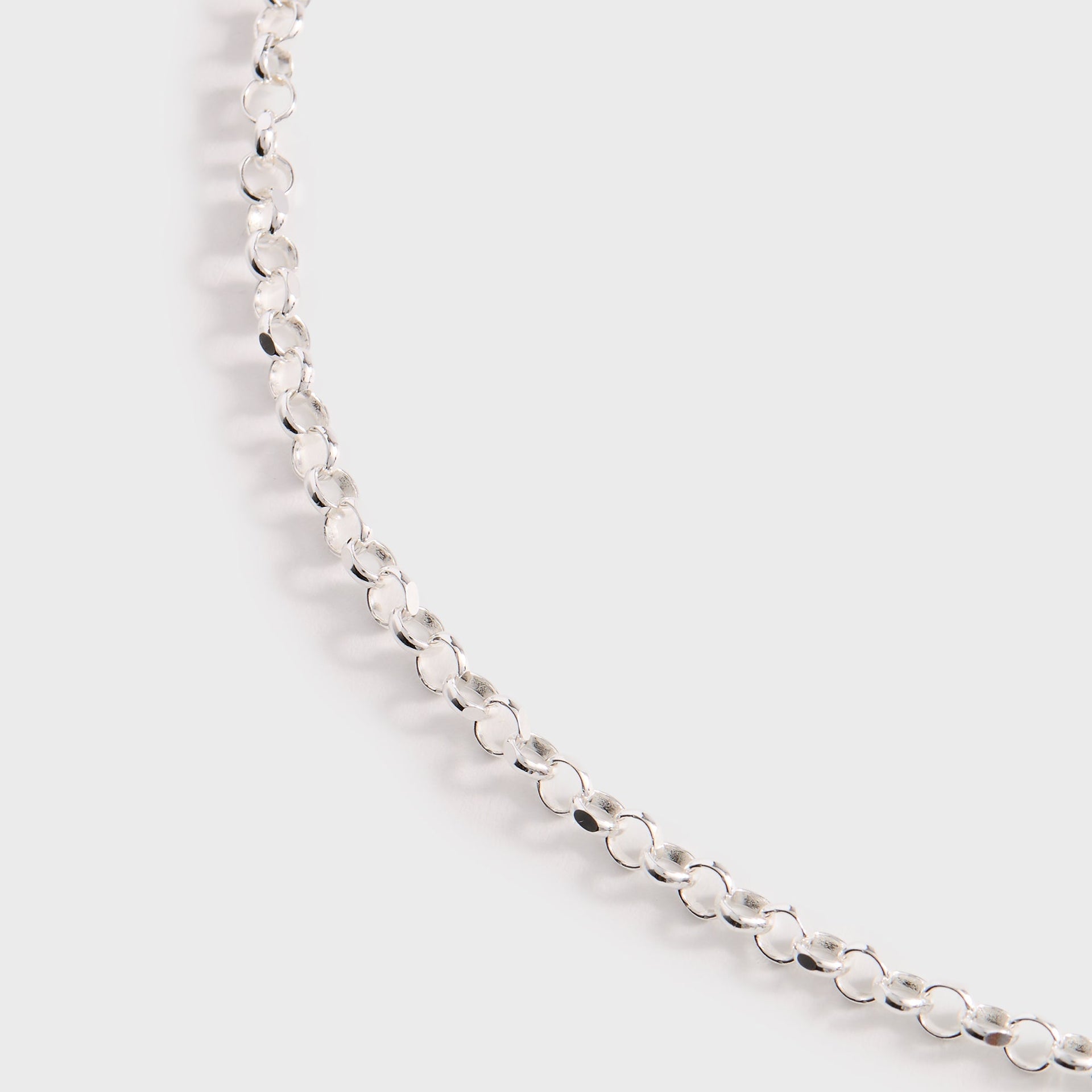 Hatton Labs Diamond Cut Belcher Chain - Silver
