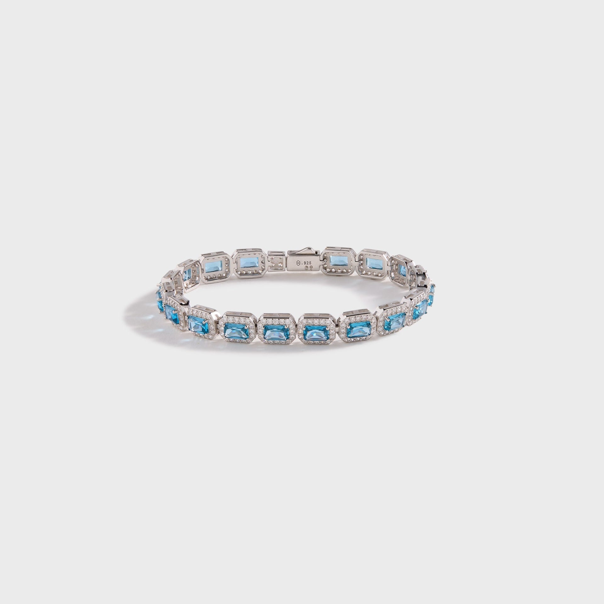 Hatton Labs Crown Tennis Bracelet - Sterling Silver