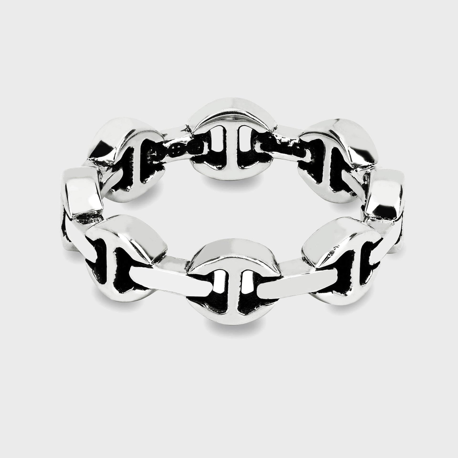 Hoorsenbuhs Dame Tri-Link Ring - Silver