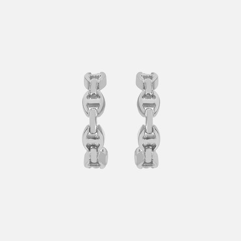 Hoorsenbuhs Crescent Earrings - Sterling Silver