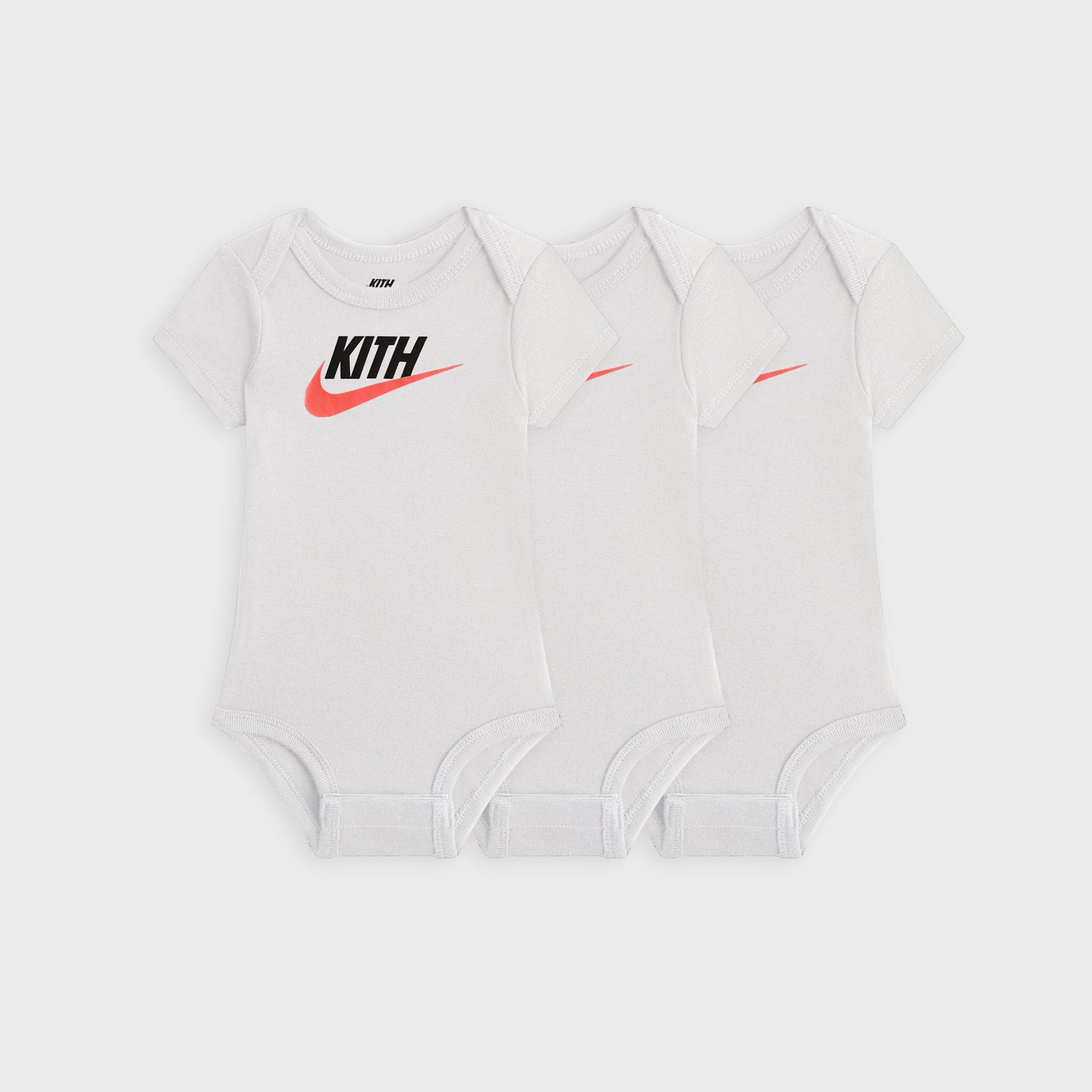 Kith Baby for Nike 3-Pack Bodysuit - White