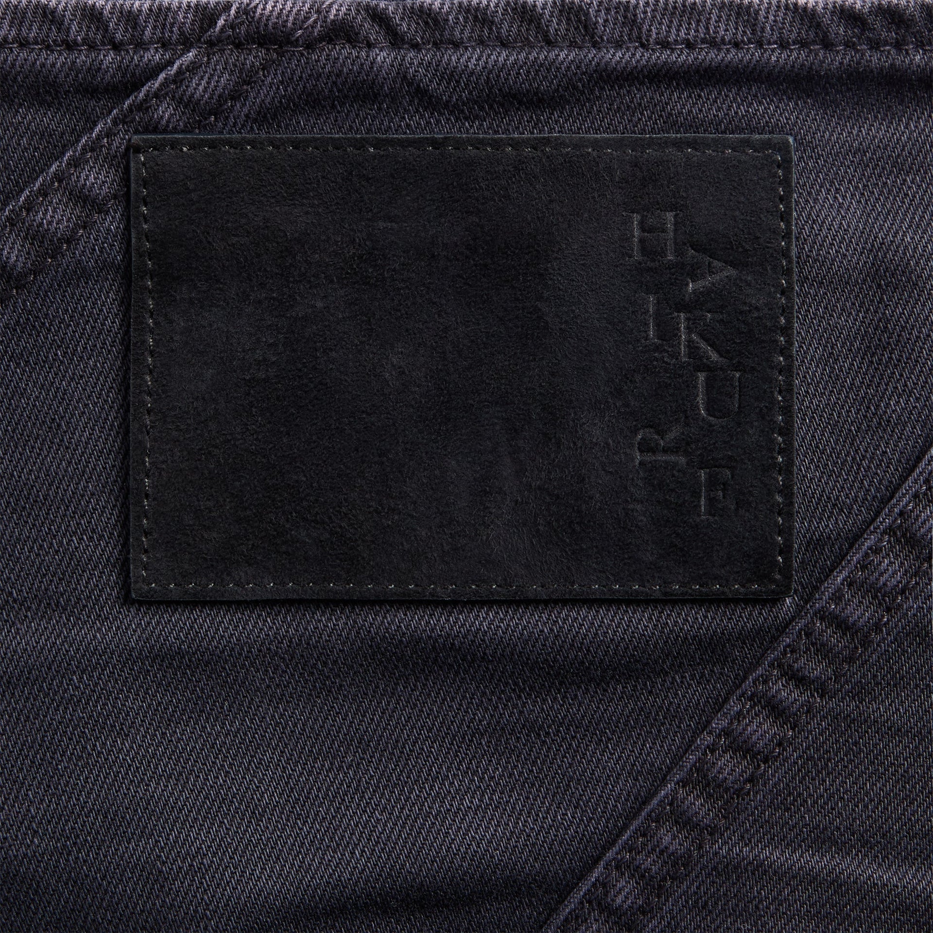 Haikure Twist Bull Bustier Top - Carbon