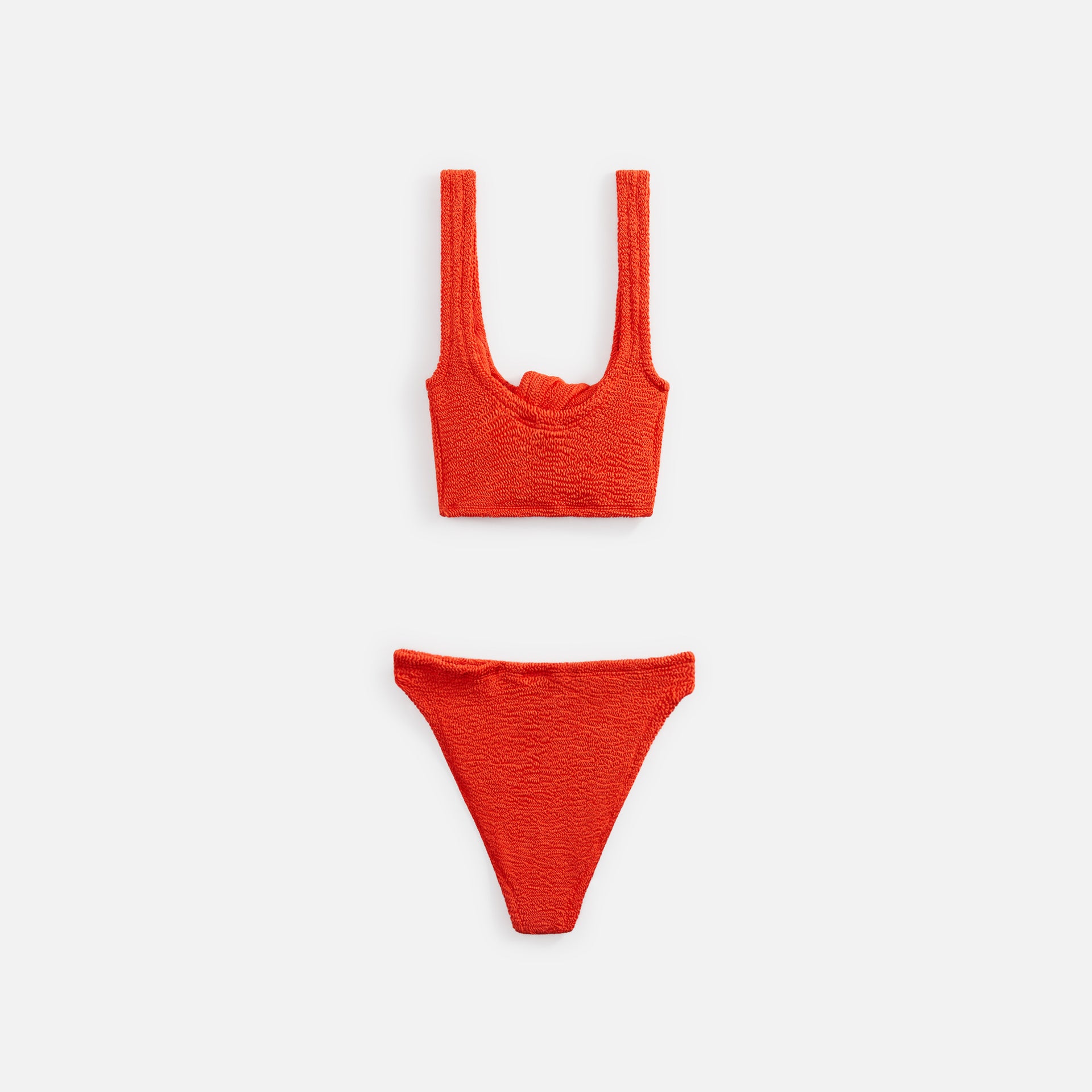 Hunza G Juno Bikini - Metallic Tangerine