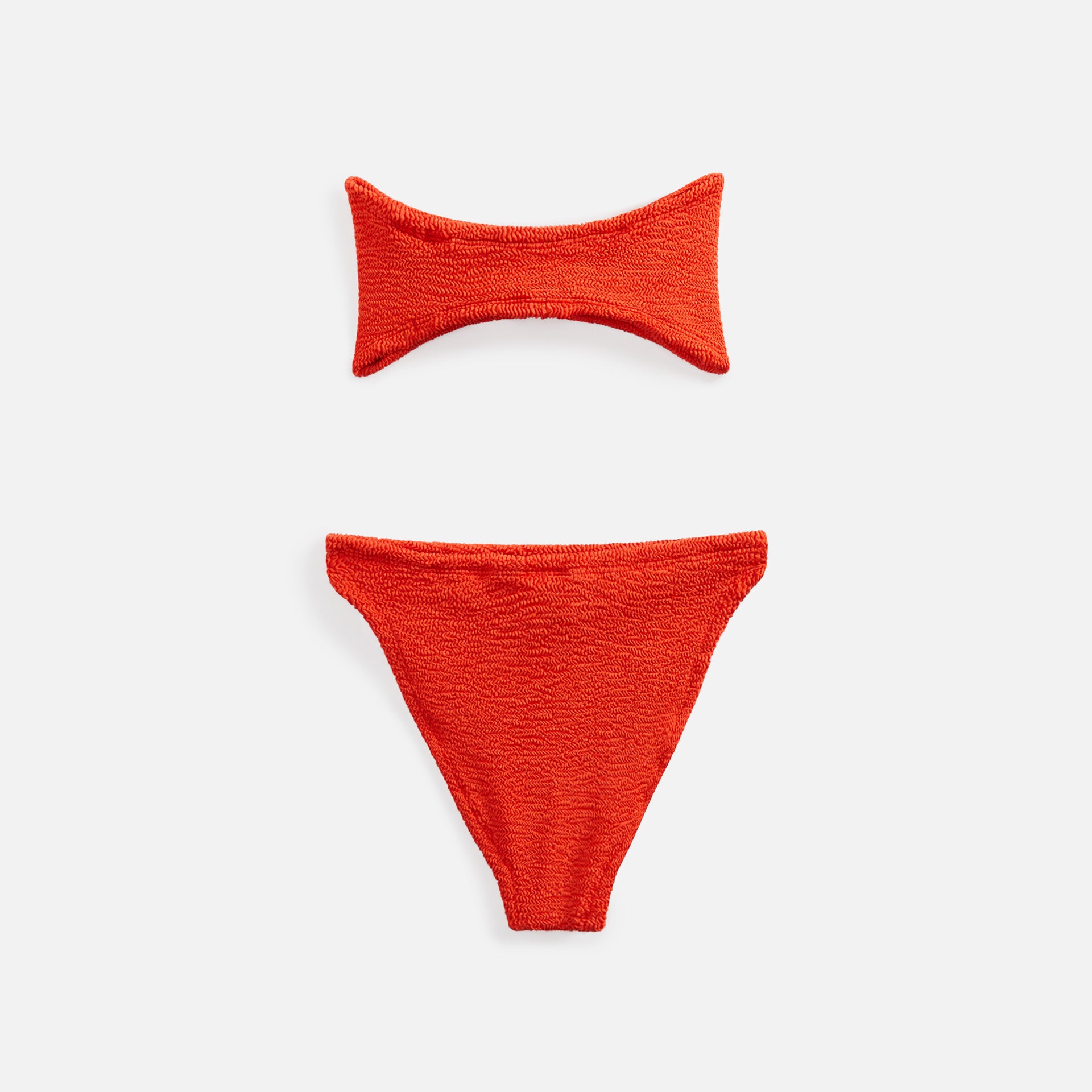 Hunza G Jean Bikini - Metallic Tangerine