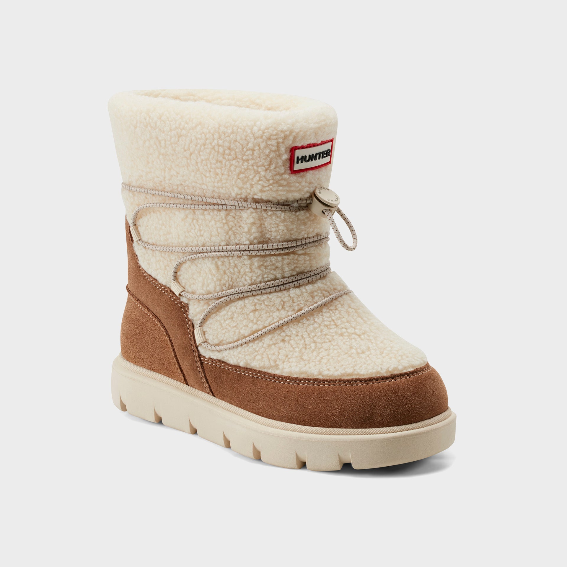 Hunter Kids Cozy Snow Boot - Light Natural