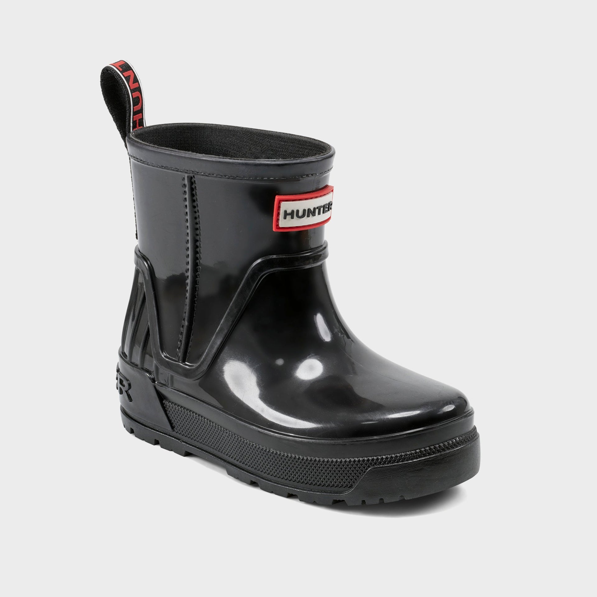 Hunter Big Kids Grace Waterproof Rain Boot - Black