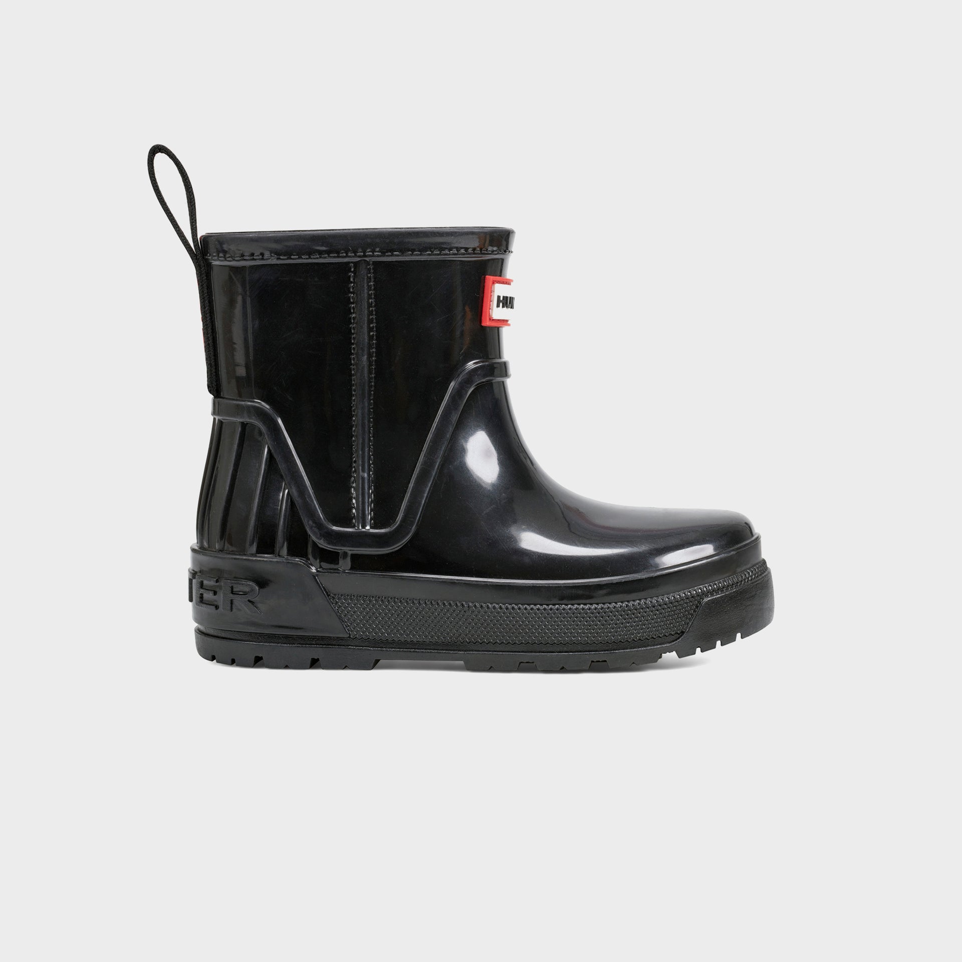 Hunter Kids Grace Waterproof Rain Boot - Black