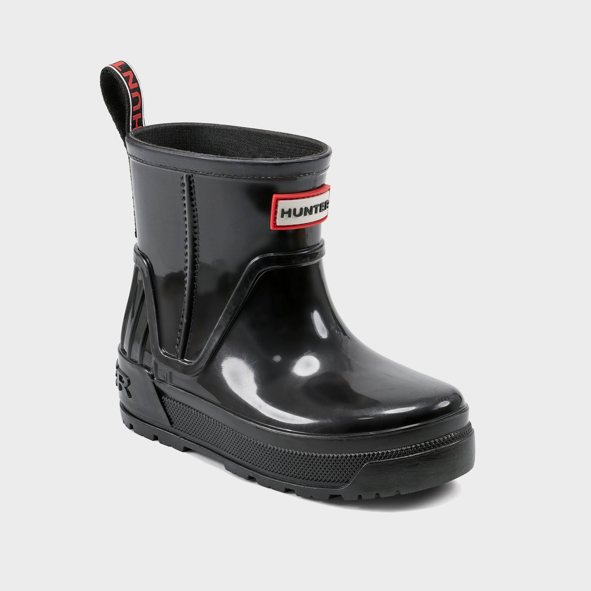 Hunter Little Kids Grace Waterproof Rain Boot - Black