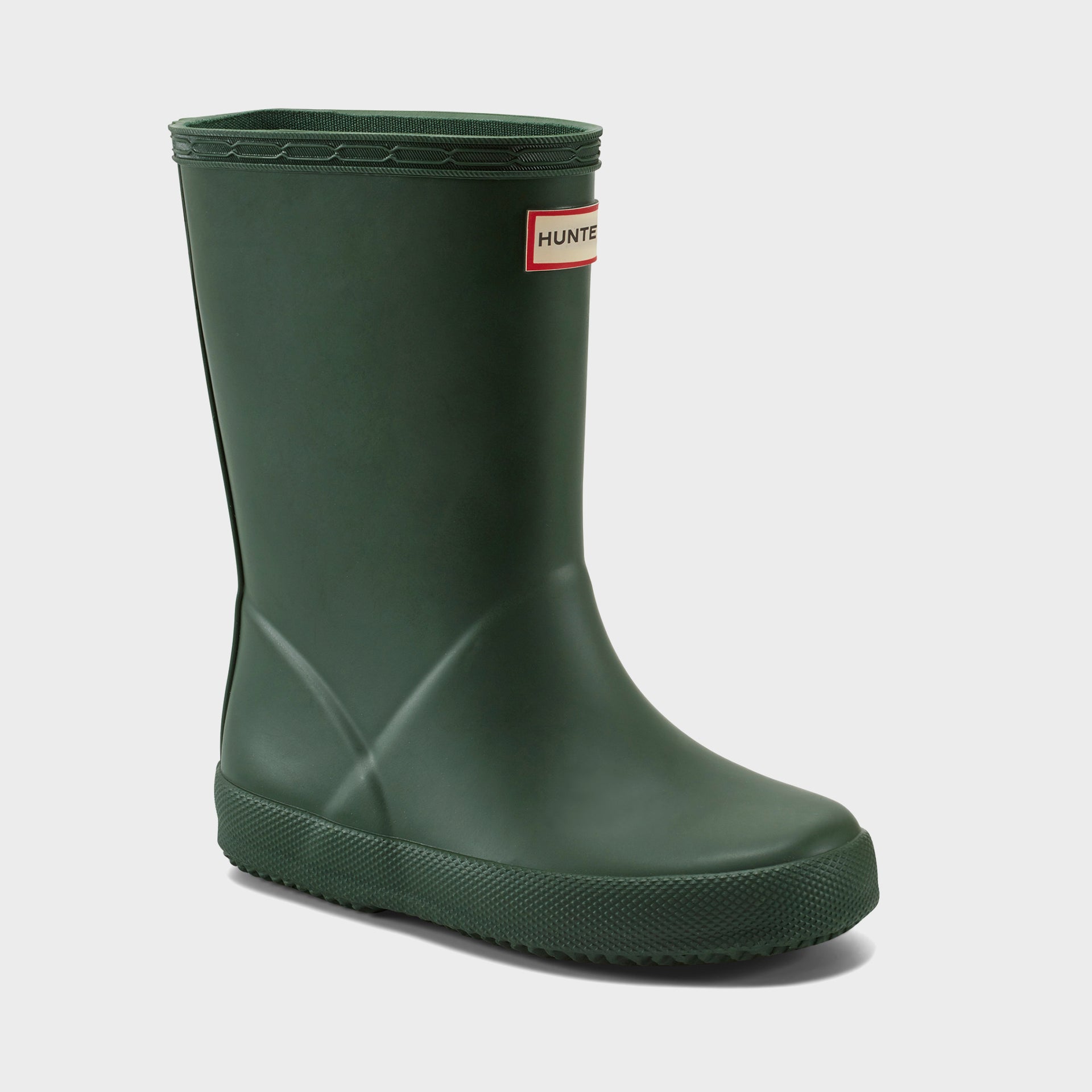 Hunter Little Kids First Classic Wellington Boot - Green