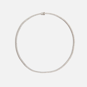 Hatton Labs Classic Tennis Chain Necklace - Silver