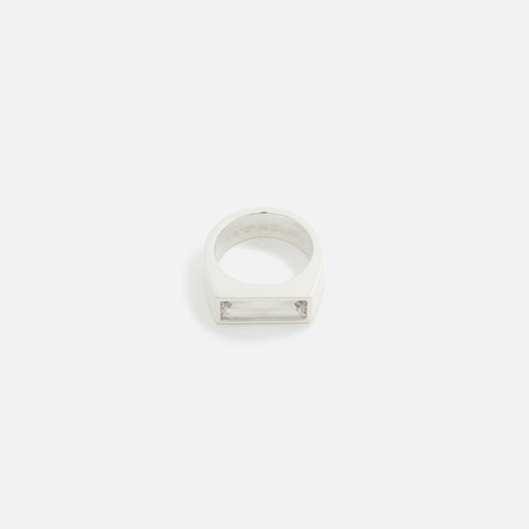 Hatton Labs Baguette Ring Sterling Silver - Silver
