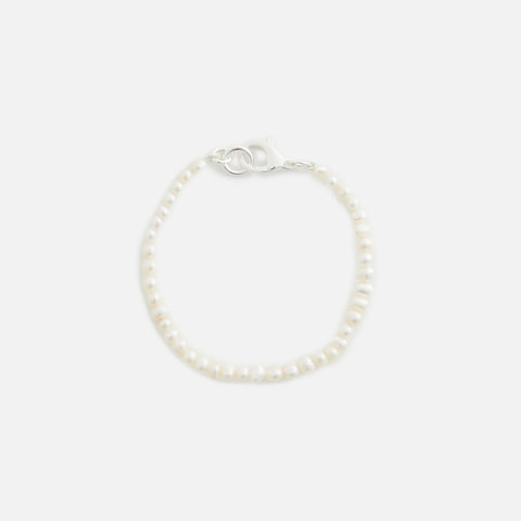 Hatton Labs Mini Pearl Bracelet - White